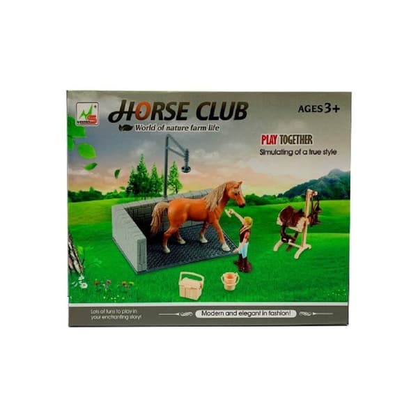 Horse Club Horse Wash Box -leikkisetti
