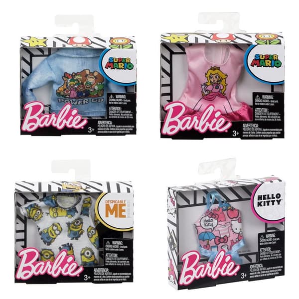 Barbie Fashion Top Assorteret