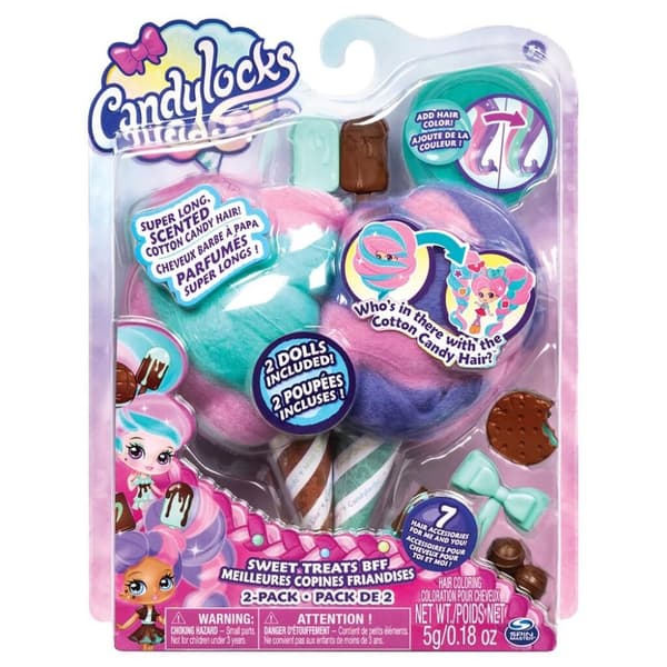 Spin Master Candylocks Sweat Trearts BFF med 2 olika dockor