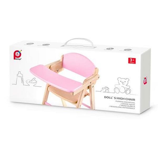 Pintoy Wooden High Doll Stol 60 cm
