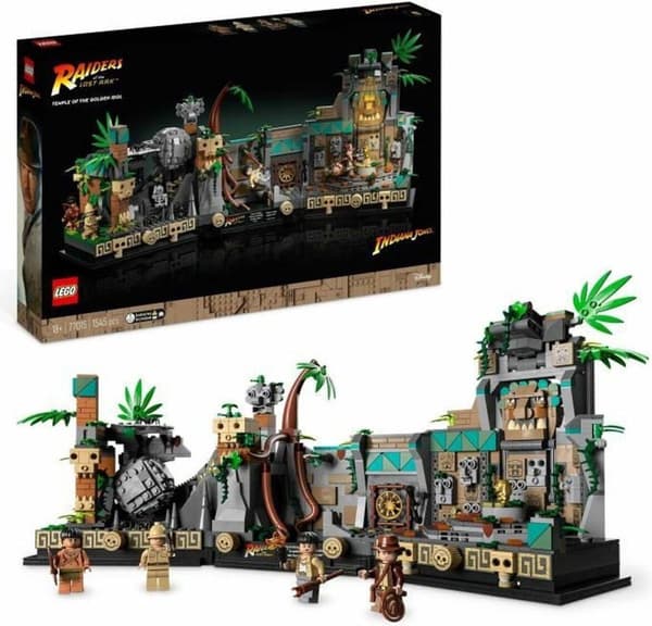 LEGO Indiana Jones Temple d. guld. Idol 77015 - Guld (77015)