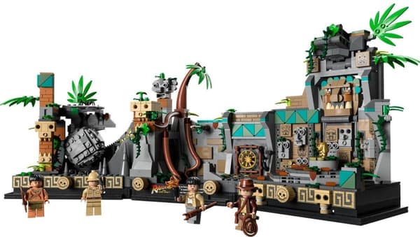 LEGO Indiana Jones Temple d. guld. Idol 77015 - Guld (77015)