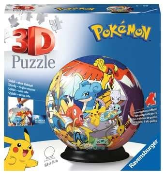 Ravensburger Pokemon 3D-puslespil tegnefilm med 72 brikker (11785)