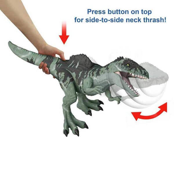 Jurassic World Figur Strike ´n Roar Giant Dino Grönt
