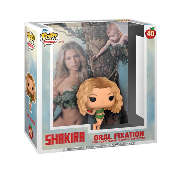 Funko Shakira Album Vinyl Figur Oral Fixation Pop! 9 Centimeter Flerfärgad