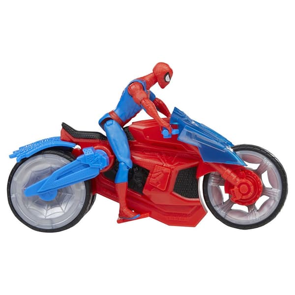 Spider-man Spider Cykel Figur Flerfarvet