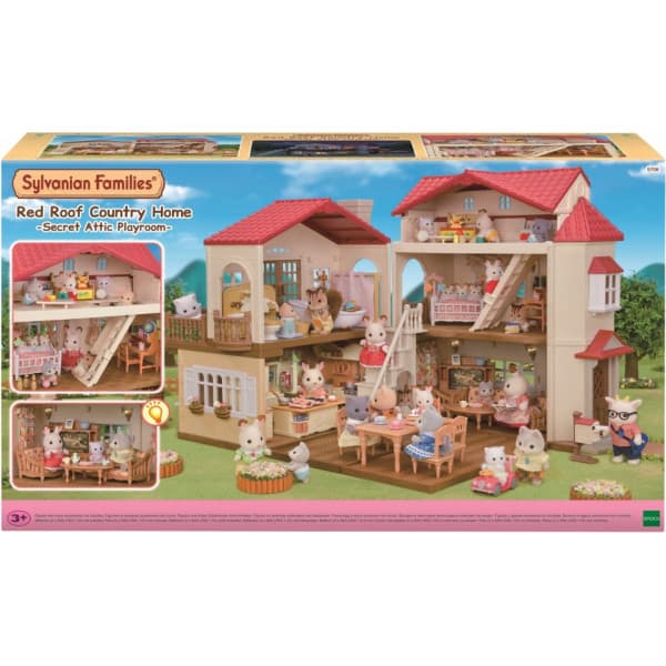Sylvanian Families - Nytt Stadshus med ljus