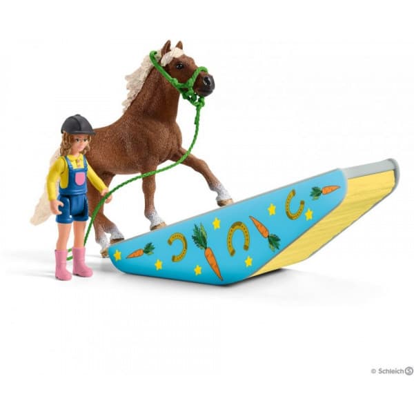 Schleich Farm World 42481 - Ponnyagilityträning
