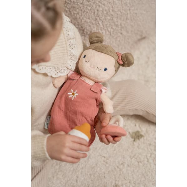Little Dutch Rosa - babynukke i bärväska, rosa