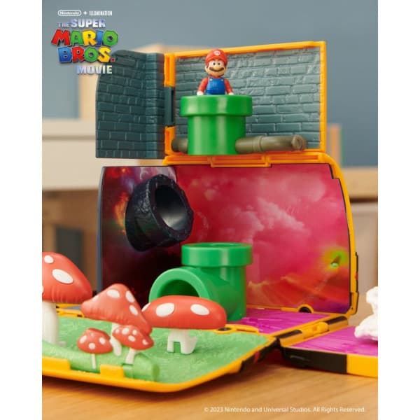 Nintendo Super Mario Bros Filmen Mini Verden Van - legesæt