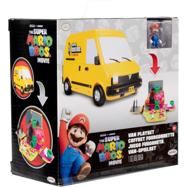 Nintendo Super Mario Bros Filmen Mini Verden Van - legesæt