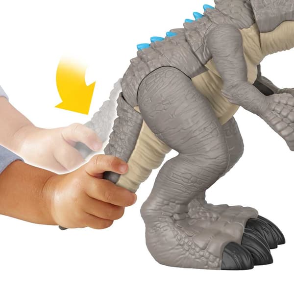 Imaginext Slående Indominus Rex Jurassic World Grå 3 Years