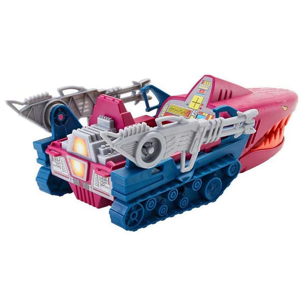 Masters Of The Universe Mestre Af Univers Oprindelse Køretøj Tank Haj Bil Fra Legetøj Flerfarvet