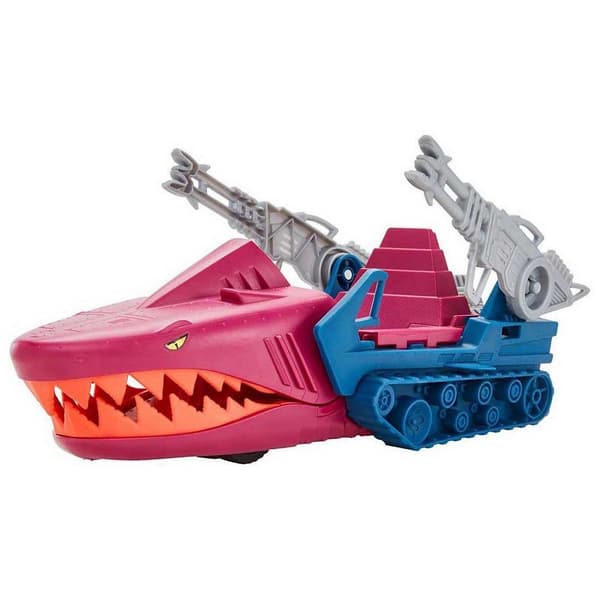 Masters Of The Universe Mästare Av Universum Ursprung Fordon Tank Haj Bil Från Leksak Flerfärgad