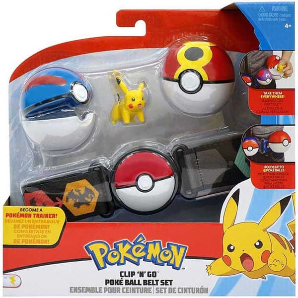 Bizak Pokemon Clip N´carry Flerfärgad