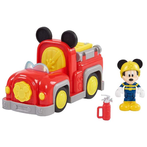 Famosa Ledformet Figur Med Køretøjer Mickey Flerfarvet 3-6 Years