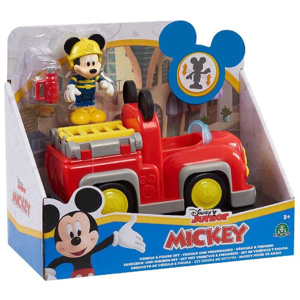 Famosa Ledformet Figur Med Køretøjer Mickey Flerfarvet 3-6 Years