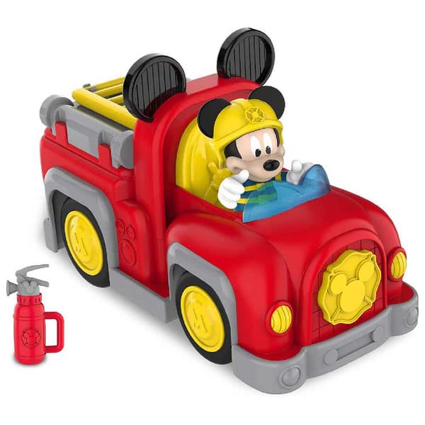 Famosa Ledformet Figur Med Køretøjer Mickey Flerfarvet 3-6 Years