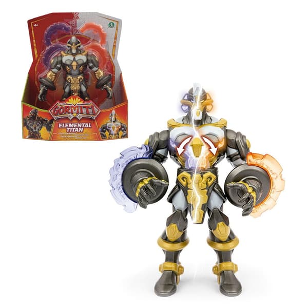 Famosa Figur Titan Lys Og Lyde 22 Cm Gormiti S3 Flerfarvet 4-7 Years