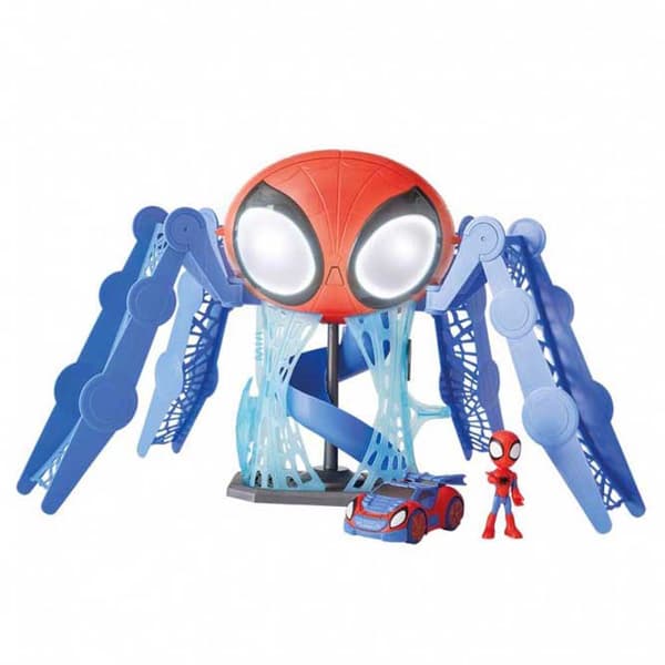 Hasbro Spide Kuva And His Amaizing Friends Webquarters F1461 Sininen 3-6 Years