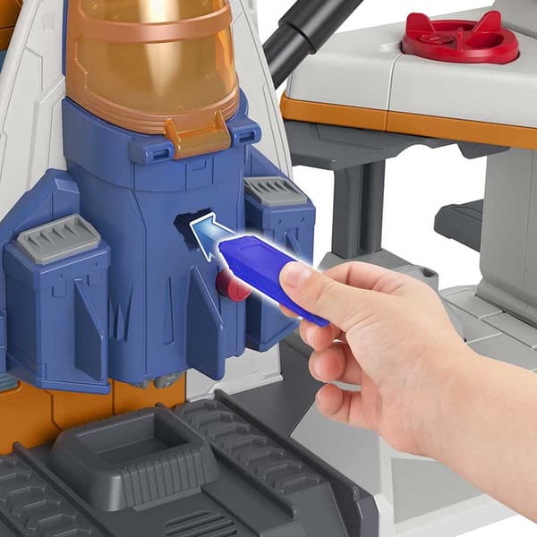 Imaginext Lift Och Launch Star Command Med Disney Och Pixar Lightyear Flerfärgad 3 Years