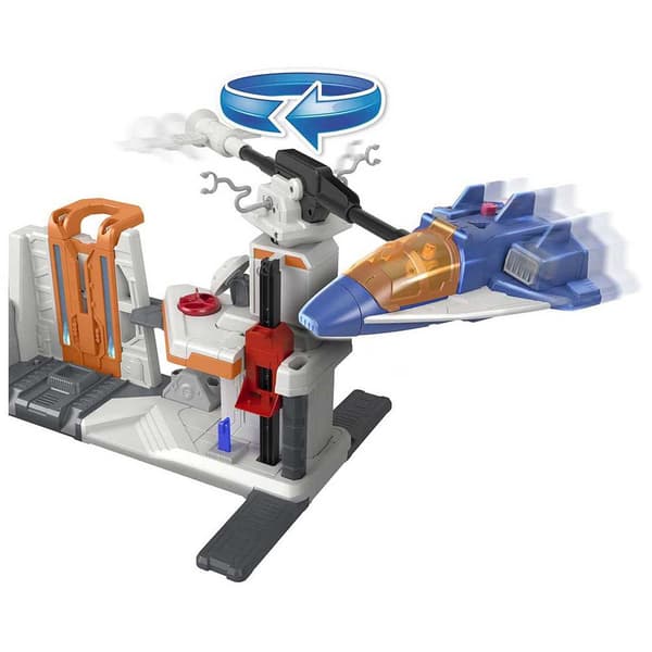 Imaginext Lift Och Launch Star Command Med Disney Och Pixar Lightyear Flerfärgad 3 Years