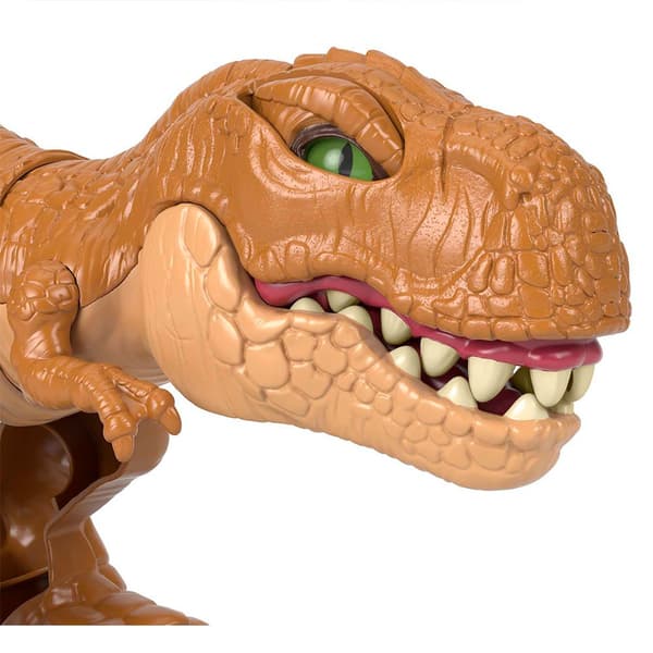 Fisher Price Thrashin´ Action T. Rex Figur Brun 3 Years