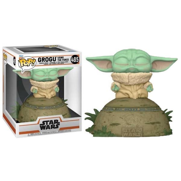 Funko Använder The Force Pop The Mandalorian Star Wars Grogu 15 Centimeter Flerfärgad