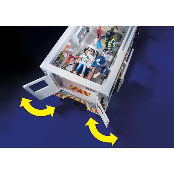 Playmobil Redningsbil: Us Ambulance City Action Flerfarvet