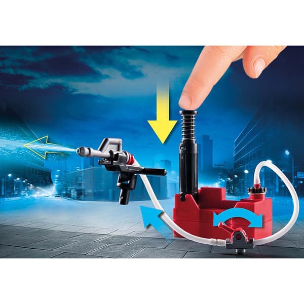 Playmobil Fordon Brandmän: Us Tower Ladder City Action Flerfärgad
