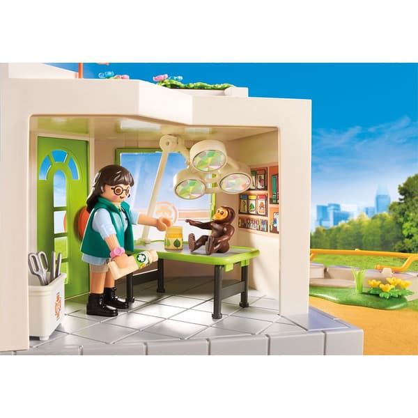 Playmobil Veterinärkonsultation På The Zoo Family Fun Flerfärgad