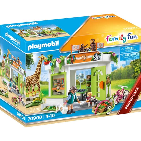 Playmobil Veterinärkonsultation På The Zoo Family Fun Flerfärgad
