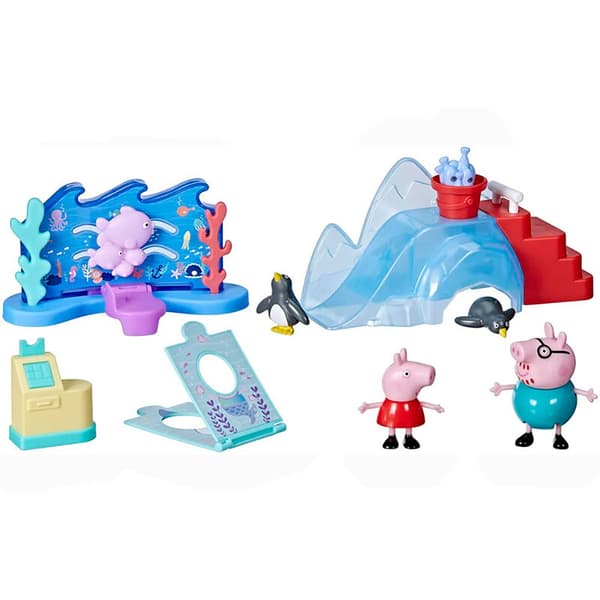 Peppa Pig Figur Aquarium Adventure Blå