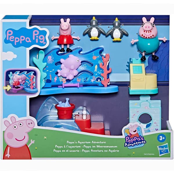 Peppa Pig Figur Aquarium Adventure Blå