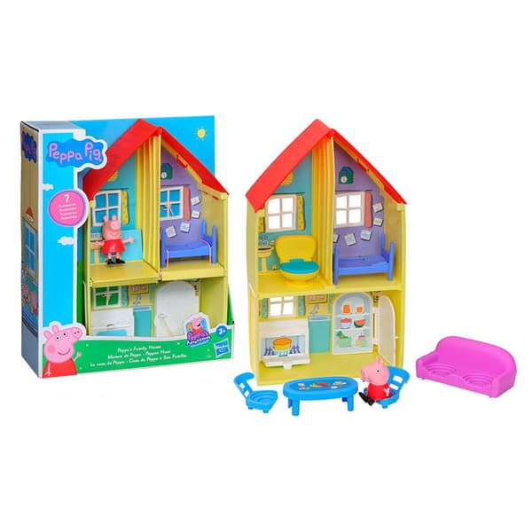 Peppa Pig Familjens Hus Av Peppa Flerfärgad