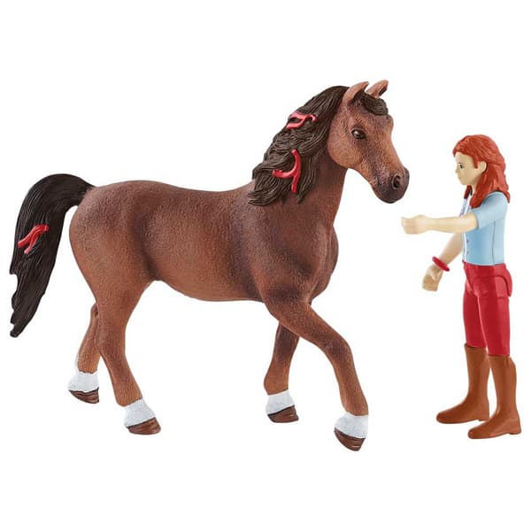 Schleich Og Cayenne Figur Horse Club Hannah Flerfarvet