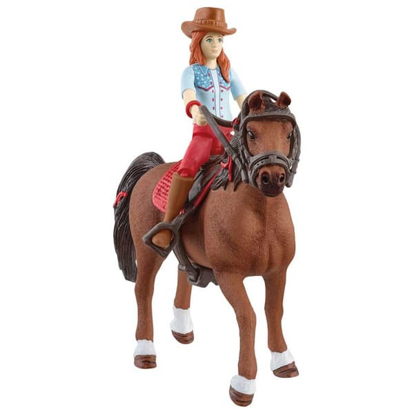Schleich Og Cayenne Figur Horse Club Hannah Flerfarvet