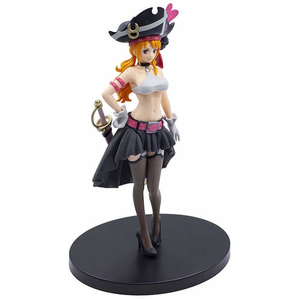 Bandai Figur One Piece Nami Vol 3 The Grandline Lady Grå