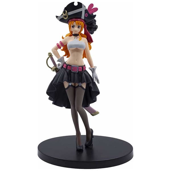 Bandai Figur One Piece Nami Vol 3 The Grandline Lady Grå