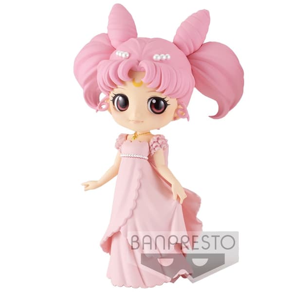 Bandai Princesschibiusa Qposket Figur Sailor Moon Eternal Rosa