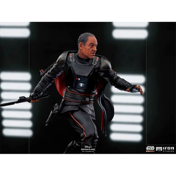 Star Wars Kunstskala Figur The Mandalorian Moff Gideon Sort