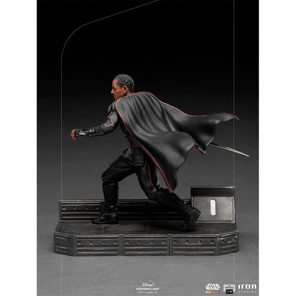 Star Wars Kunstskala Figur The Mandalorian Moff Gideon Sort
