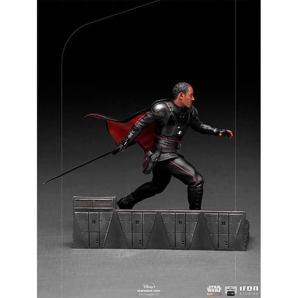 Star Wars Kunstskala Figur The Mandalorian Moff Gideon Sort