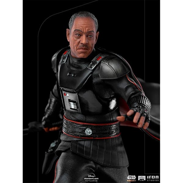 Star Wars Kunstskala Figur The Mandalorian Moff Gideon Sort