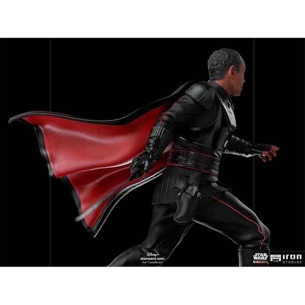 Star Wars Kunstskala Figur The Mandalorian Moff Gideon Sort