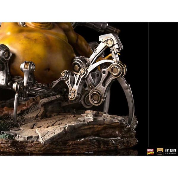 Marvel Kunstskala Figur X-men Mojo Gylden