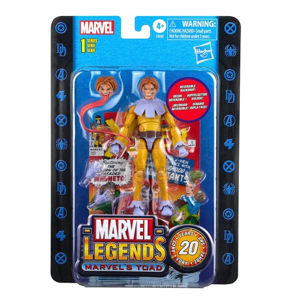 Marvel Anniversary Legends Serie Figur X-men Toad 20 Flerfarvet
