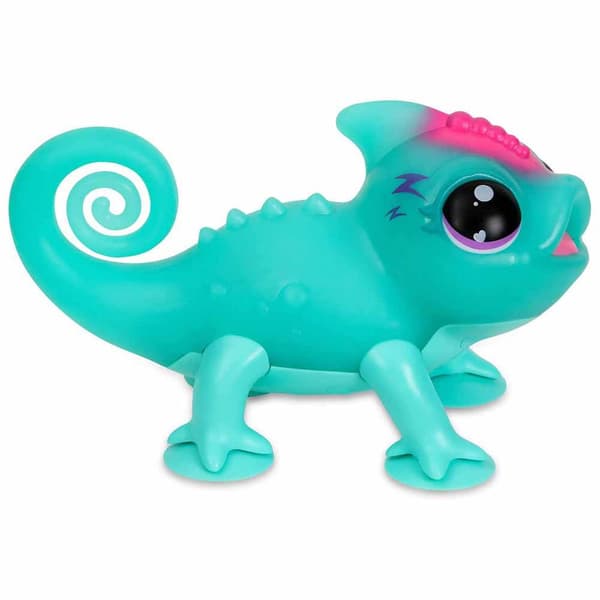Famosa Tu Camaleón Luminoso Figur Little Live Pets Sunny Grøn