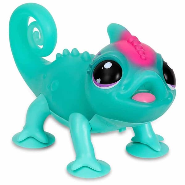 Famosa Tu Camaleón Luminoso Figur Little Live Pets Sunny Grøn