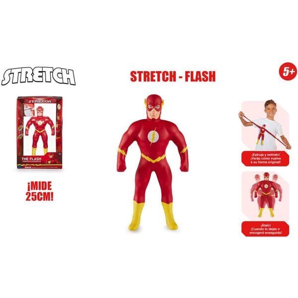 Famosa Figur Stretch Stretch Flash Rød